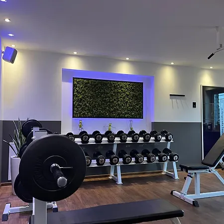 Hts Haus Respirada Wellnessarea, Whirlpool, Gym, Sauna メッケンハイム