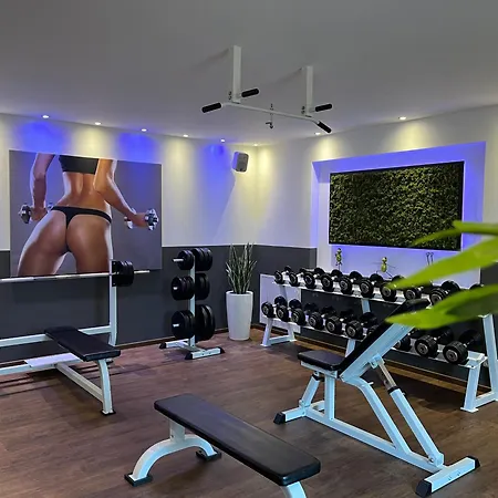 Hts Haus Respirada Wellnessarea, Whirlpool, Gym, Sauna * メッケンハイム