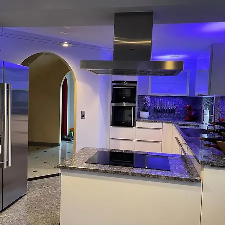 別荘 Hts Haus Respirada Wellnessarea, Whirlpool, Gym, Sauna メッケンハイム